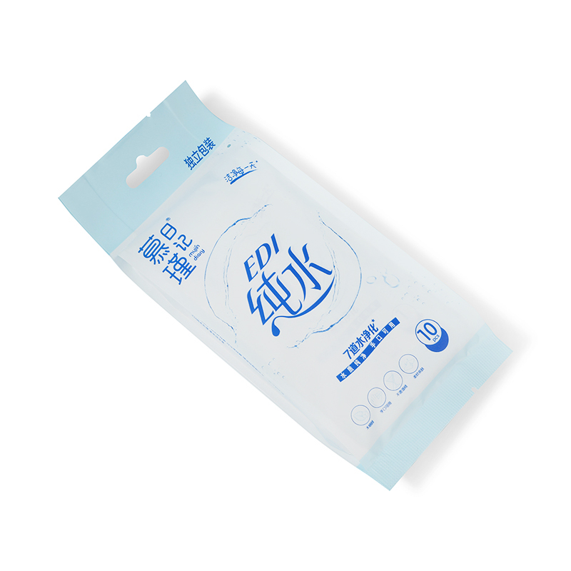 99% vatten hypoallergena Aqua Pure Sensitive Baby Wipes Enkelservett