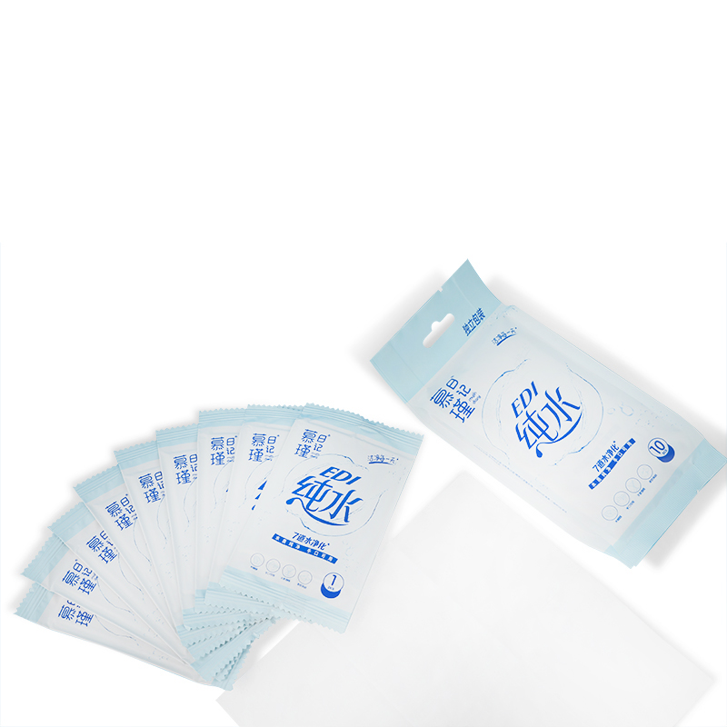 99% vatten hypoallergena Aqua Pure Sensitive Baby Wipes Enkelservett