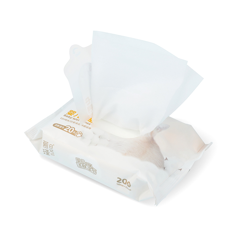 20 Wipes On-The-Go Mini Hypoallergena Rengöring Baby Wipes