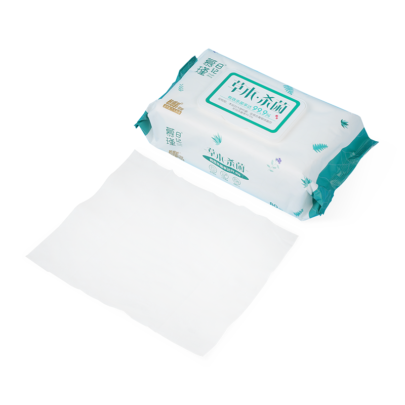 80 Count Sensitive Skin Wet Hand Wipes infunderade med Aloe & Honeysuckle