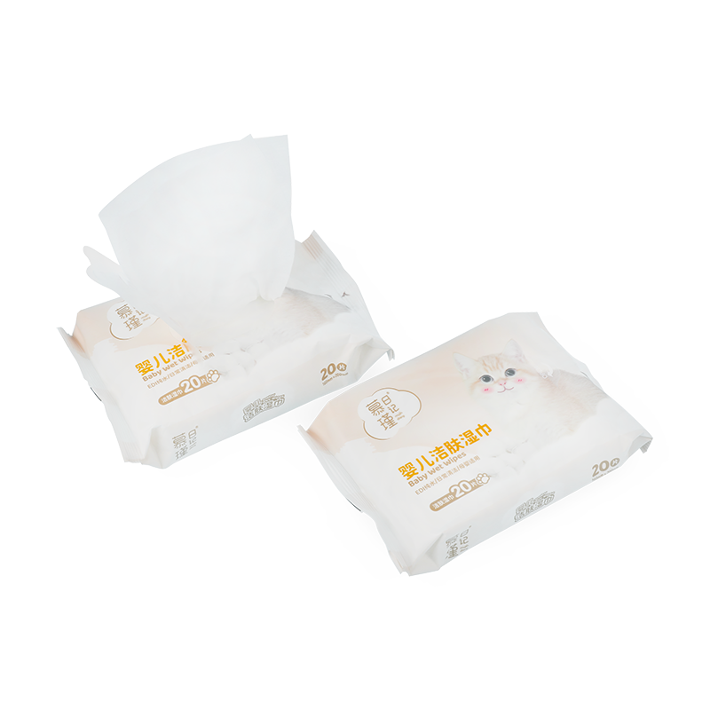 20 Wipes On-The-Go Mini Hypoallergena Rengöring Baby Wipes